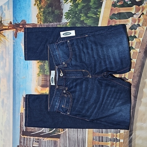Old Navy Blue Skinny Jeans Size 12 NWT - Picture 2 of 6